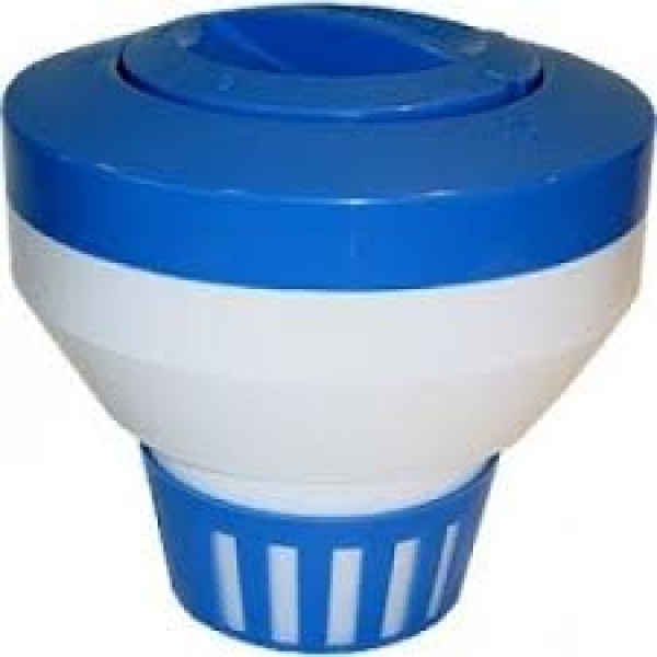 Dosierschwimmer Competition blau-weiss